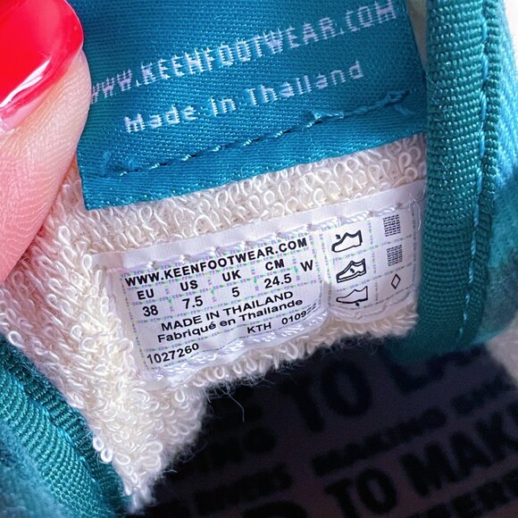 KEEN Women's Elsa Sea Moss Tie Dye Casual Comfortable Sneaker Size 7.5 N… - Picture 9 of 11